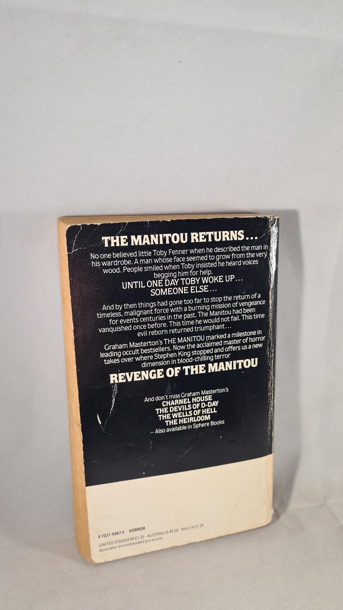 revenge of the manitou graham masterton