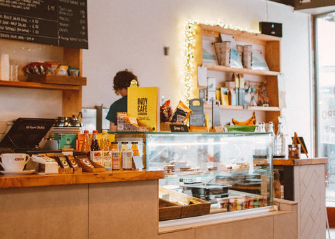 Coffee Shop Counter, Are Punch Cards Right for Your Business?