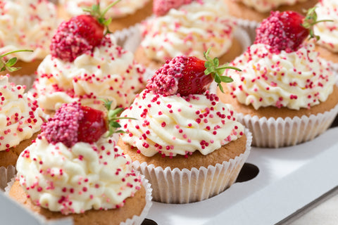 Strawberry Cupcakes, How to Make Cupcake Cups