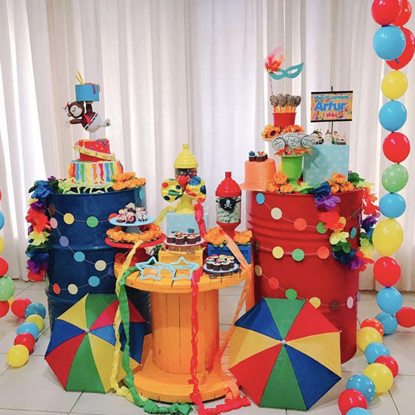 Roupa Infantil Fantasia Aniversário Arlequina - Bellavipmgkids