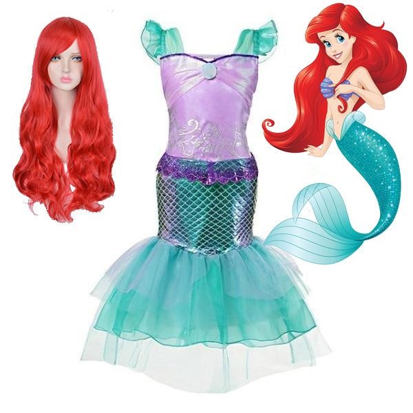 fantasias da princesa ariel