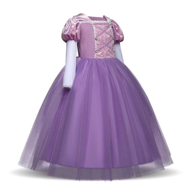 vestido rapunzel luxo