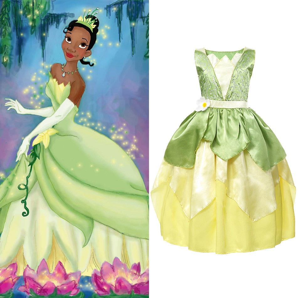 roupa princesa tiana