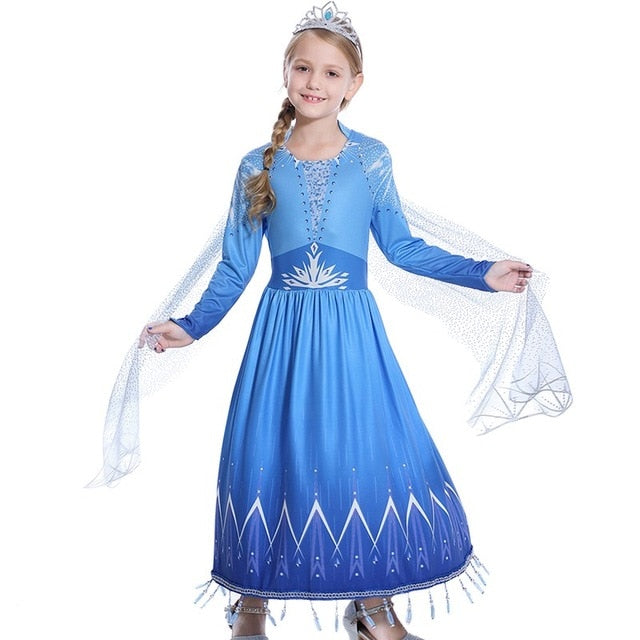 fantasia infantil da frozen