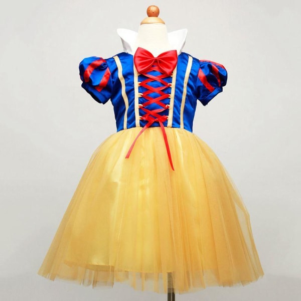 vestido de festa da branca de neve