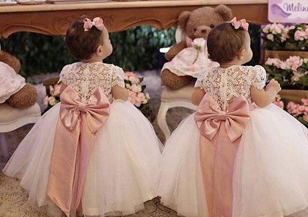 vestido de festa infantil estilo princesa