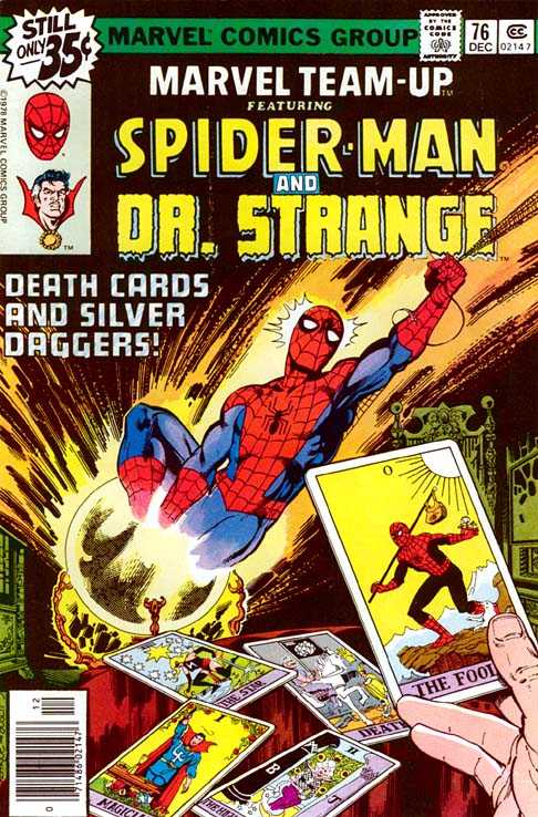 Marvel Team-Up featuring Spider-Man and Dr. Strange #76 VF– Corn Coast  Comics