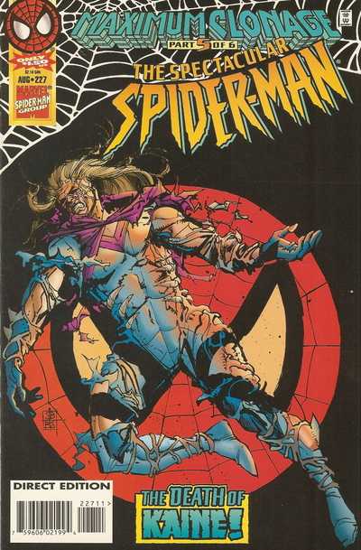 Peter Parker, The Spectacular Spider-Man (vol 1) #227 VF– Corn Coast Comics