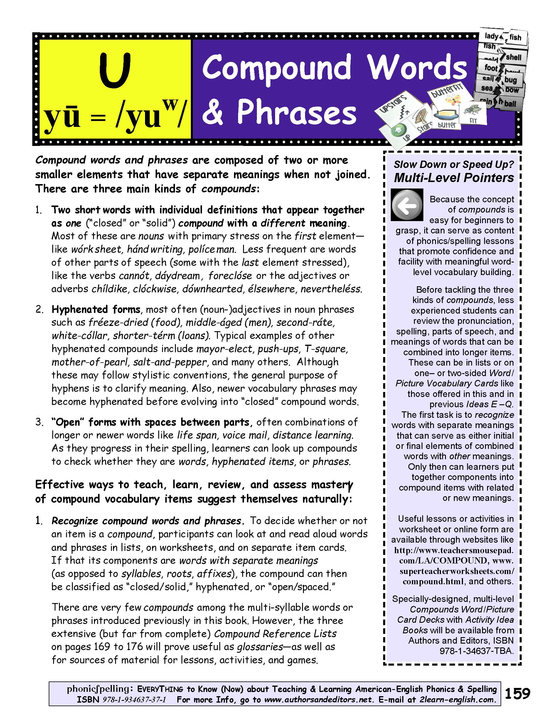 C-04.05 Learn & Teach Compound Words & Phrases