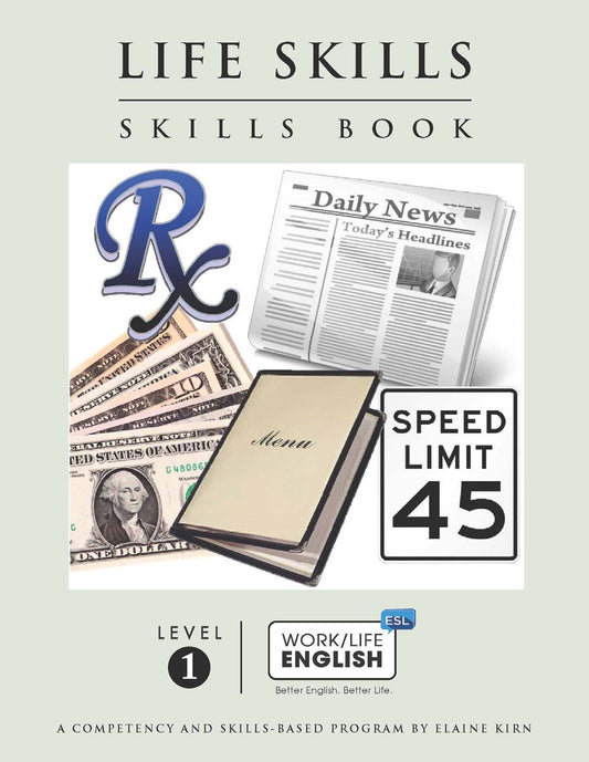 Reading and Writing Skills Workbook for Students - Level 3 - Work/Life  English