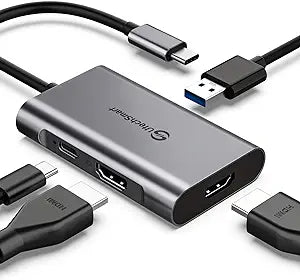 USB-C Hub – Dual HDMI 100W PD Adapter - Powerbx, LLC