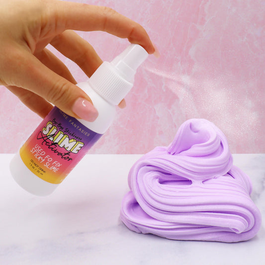 Aromatherapy Bye Bye Stress  Pastel Purple Snow Butter Slime