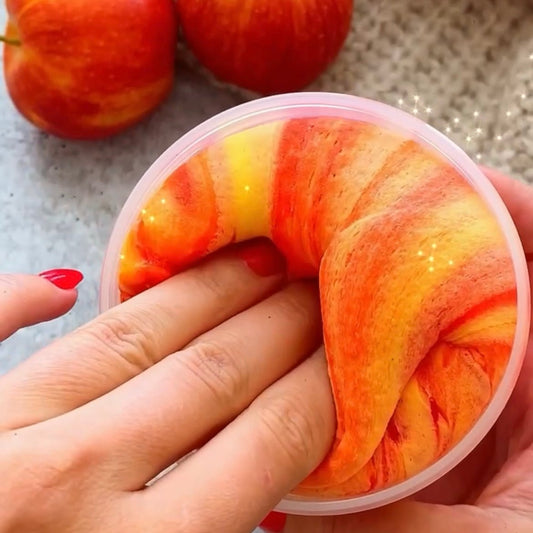 Apple Crisp Crunch  DIY Jelly Cube Fizz Slime – Slime Fantasies