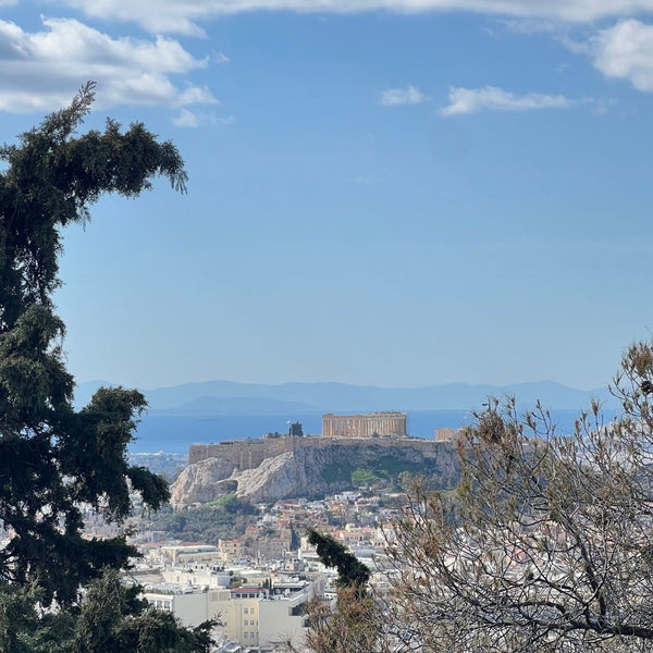 Acropolis view Lycabettus Athens