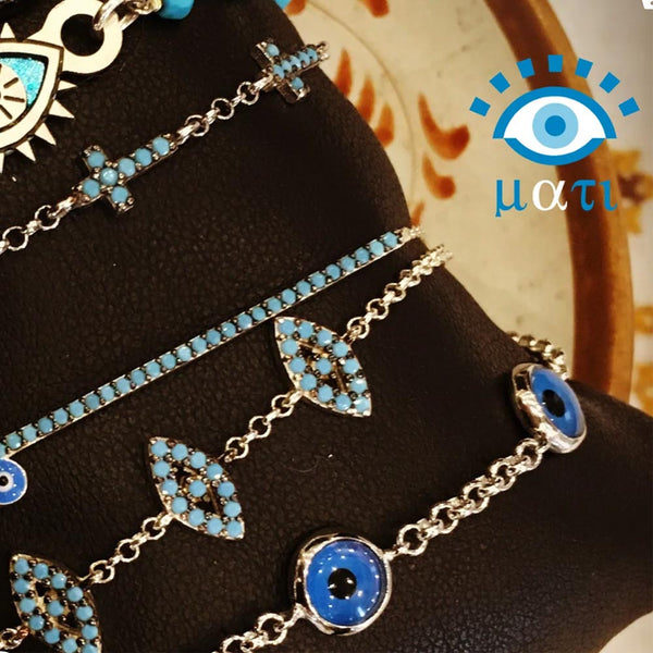 Evil Eye jewelry from the Mati Lady