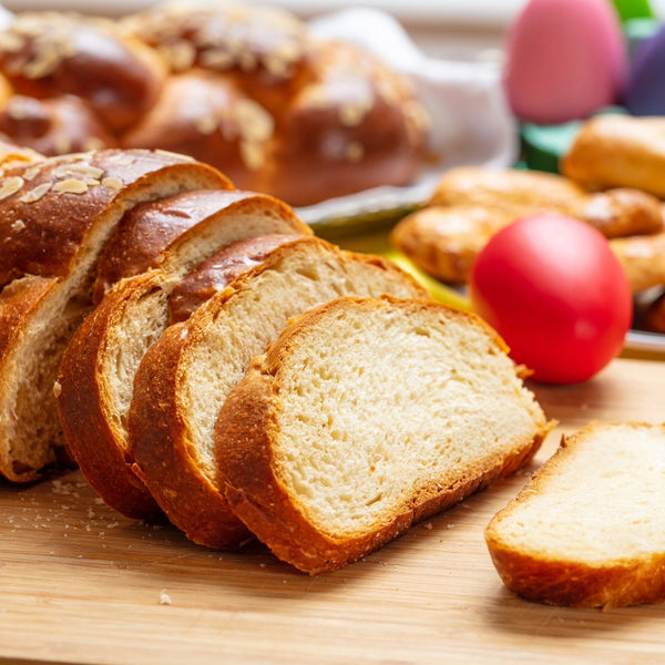 tsoureki greek easter bread