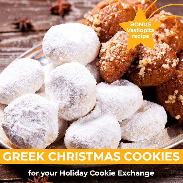 Christmas cookies & holiday recipes from Zelos Greek Artisan