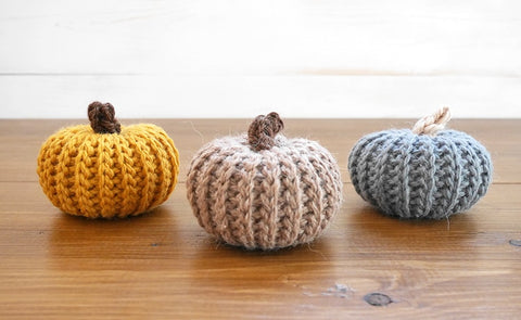 crochet pumpkins