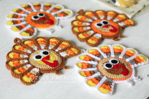 turkey coasters