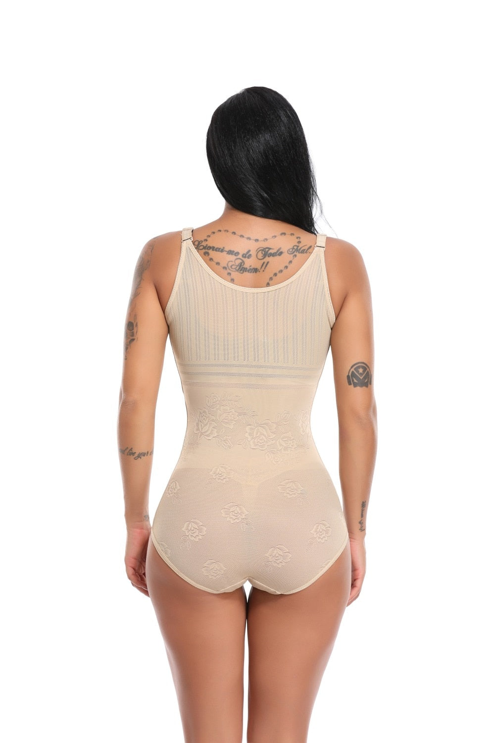 Women Slimming Seamless Firm Control Bodysuit Shapewear Open Bust Cors Trends Nyc