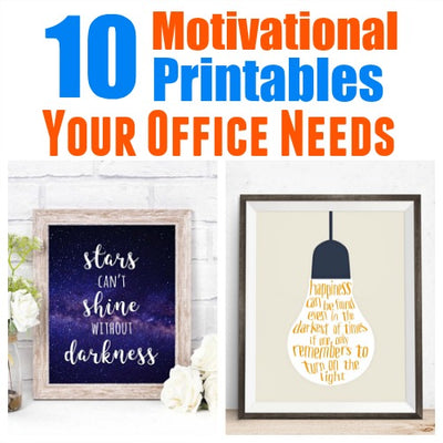 10 motivational printables your office needs now inspirational art the digital download shop