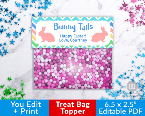 12 Free Printable Easter Treat Bag Toppers The Digital Download Shop