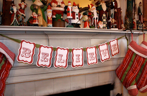 Christmas Stocking Tags - Quote the Walls
