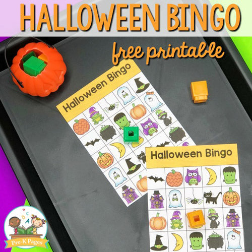 12 Free Halloween Printables- Get your home and candy ready for Halloween with free printable Halloween wall art, labels, treat bag toppers, and more! | #Halloween #freePrintables #wallArt #HalloweenDecor #DigitalDownloadShop