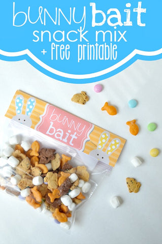 Free Printable Bunny Bait Easter Treat Bag Toppers- Make your Easter favors and candy gifts look egg-stra cute this year with some of these adorable free printable Easter treat bag toppers! | Easter party favors, Easter printable, #freePrintables #printable #Easter #treatBags #DigitalDownloadShop