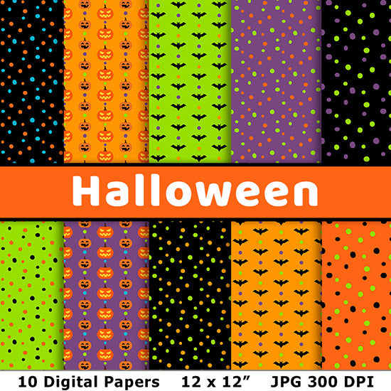 9 Free Halloween Digital Papers- If you're looking for free Halloween digital papers to use in your next project, you have to look at these! Some are licensed for commercial use! | free digital paper, Halloween backgrounds, Halloween patterns, #freePrintables #digitalPaper #Halloween #backgrounds #scrapbooking #graphicDesign #digitalPapers #DigitalDownloadShop