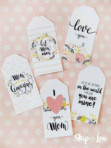 Happy Mothers Day Gift Labels