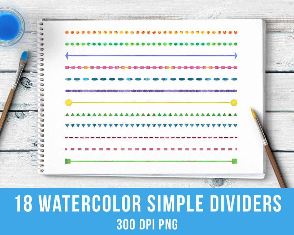 simple line dividers png