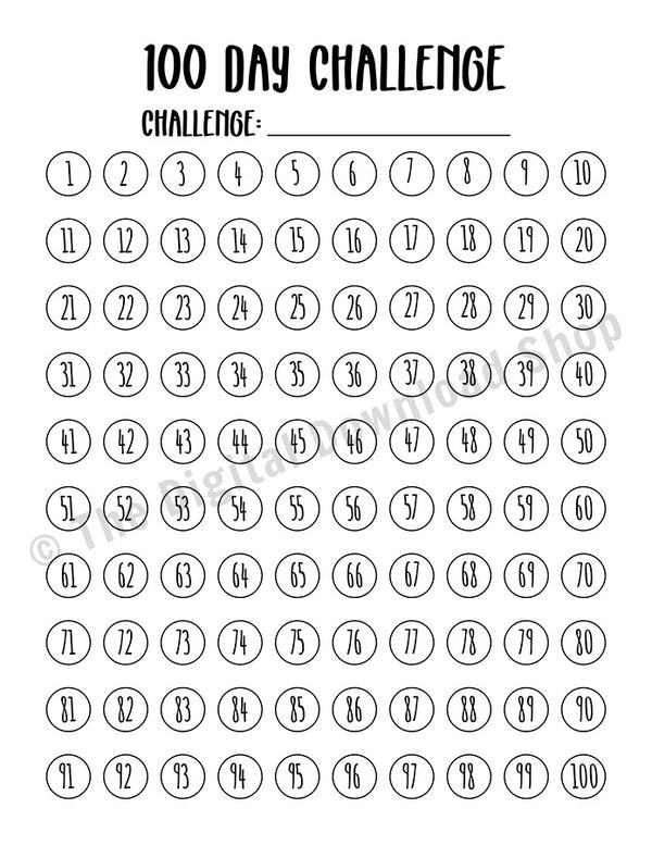 100-day-challenge-printable-the-digital-download-shop