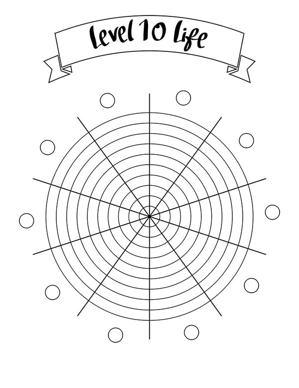 wheel of life template free