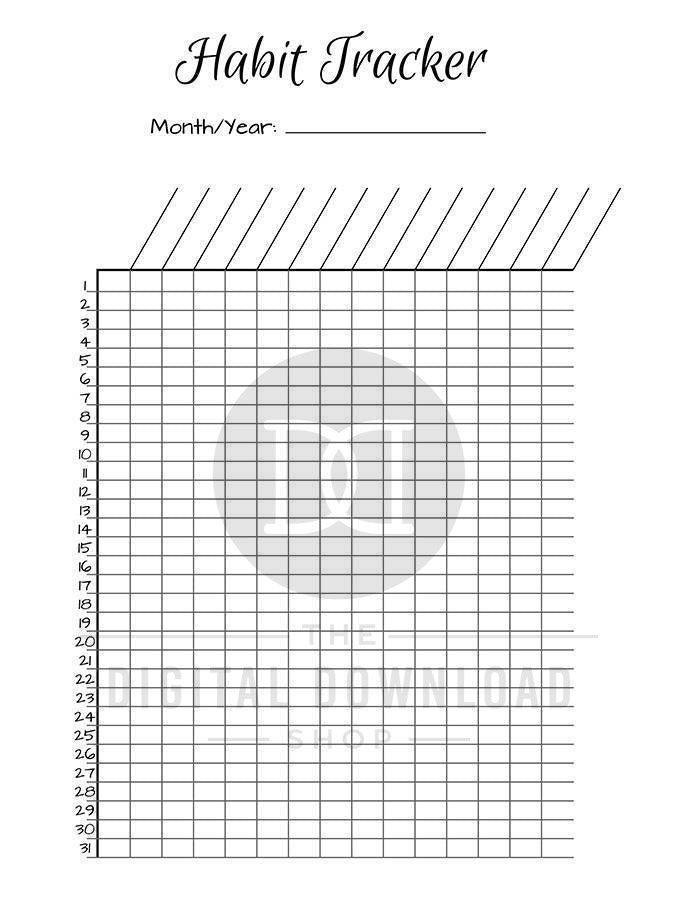 2019 Bullet Journal Future Log Printable