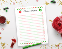 Printable Christmas Shopping List  The Digital Download Shop