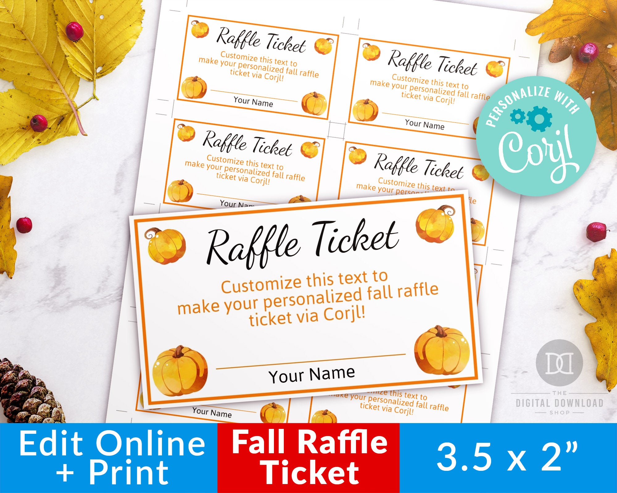 free printable raffle ticket template download