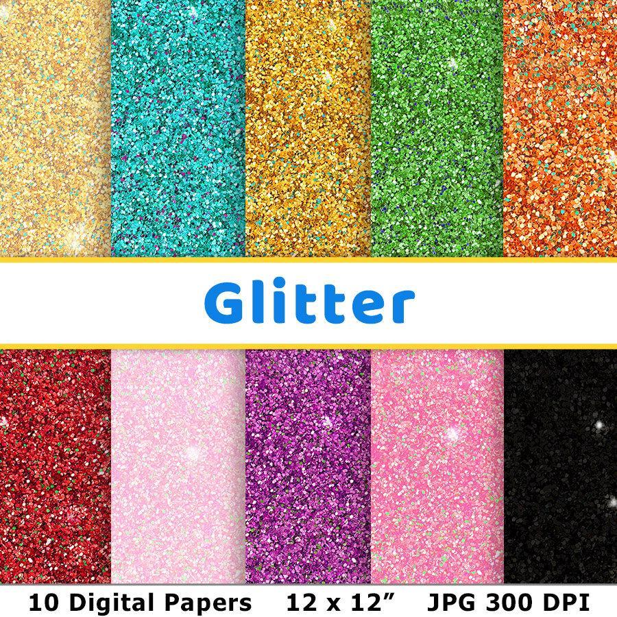 Download Glitter Digital Paper The Digital Download Shop