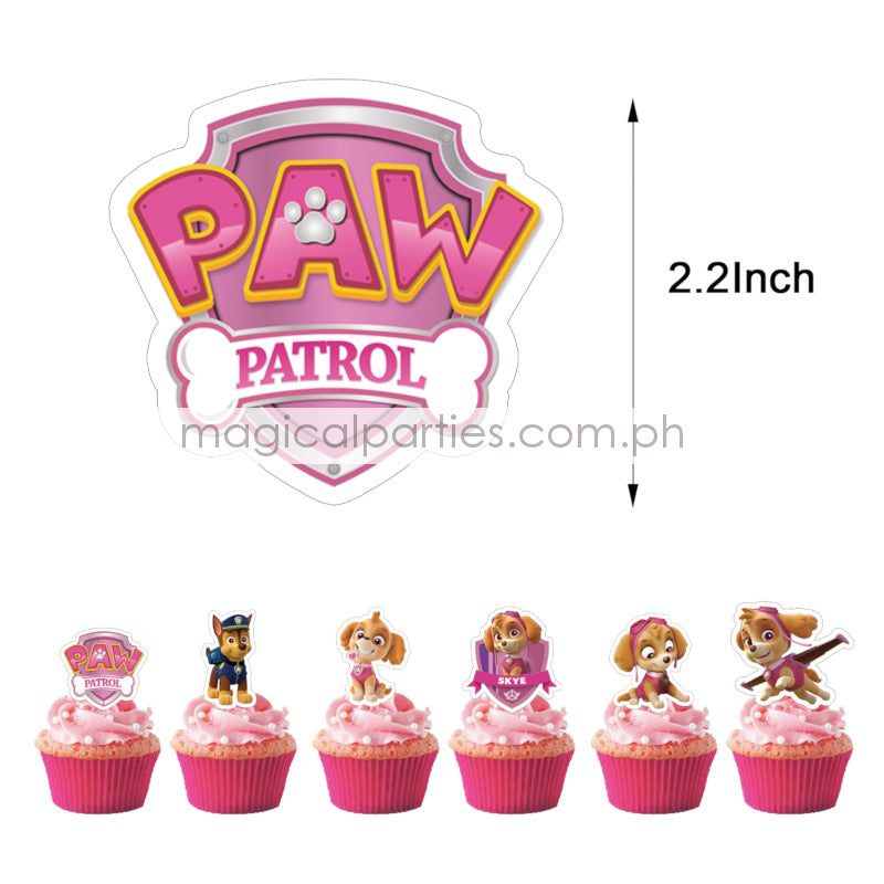 paw patrol muffins set