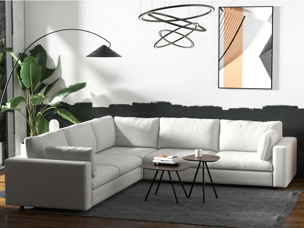 Modern Daphne L-shaped Sofa Adds Versatility To Your Living Room