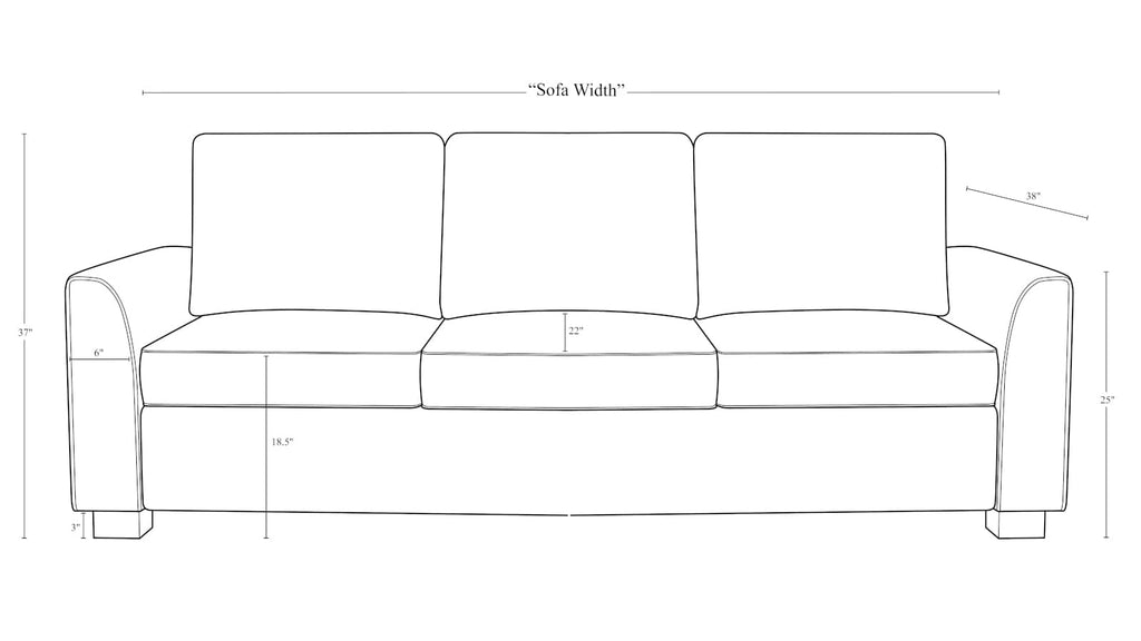 how to pick the right sofa dimensions