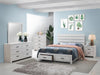 Marion 5-piece Storage Bedroom Set Coastal White - What A Room