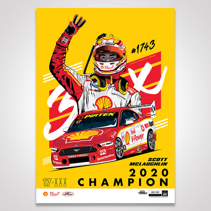 Shell V-Power Racing Team 'Scott McLaughlin 2020 Champion ...