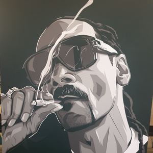 Snoop Dogg artwork by Vx art