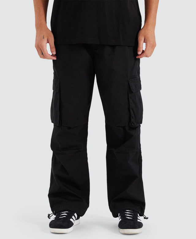 Sabre Cargo Jogger Pants Black – Neverland Store