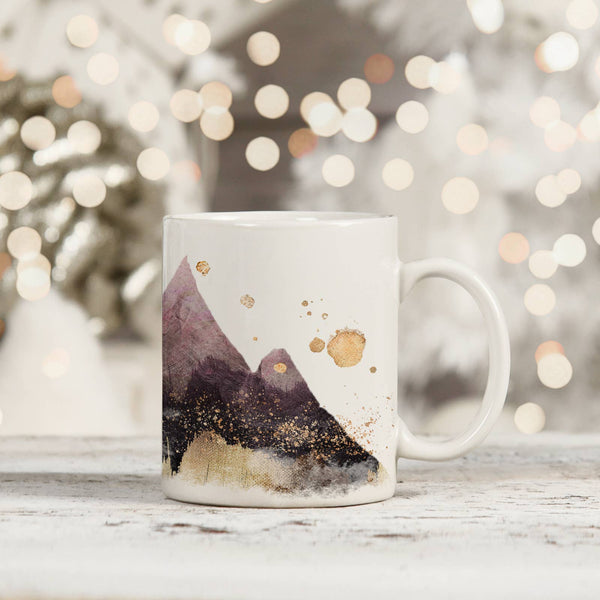 Twilight Mountain Mug - Ceramic Coffee Mug – Rock Creek Soaps