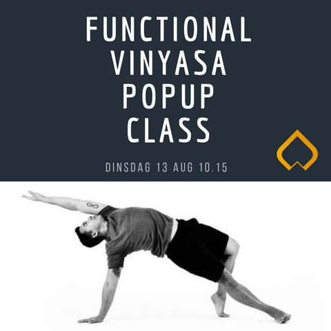 functional Vinyasa class by Marcel van de Vis