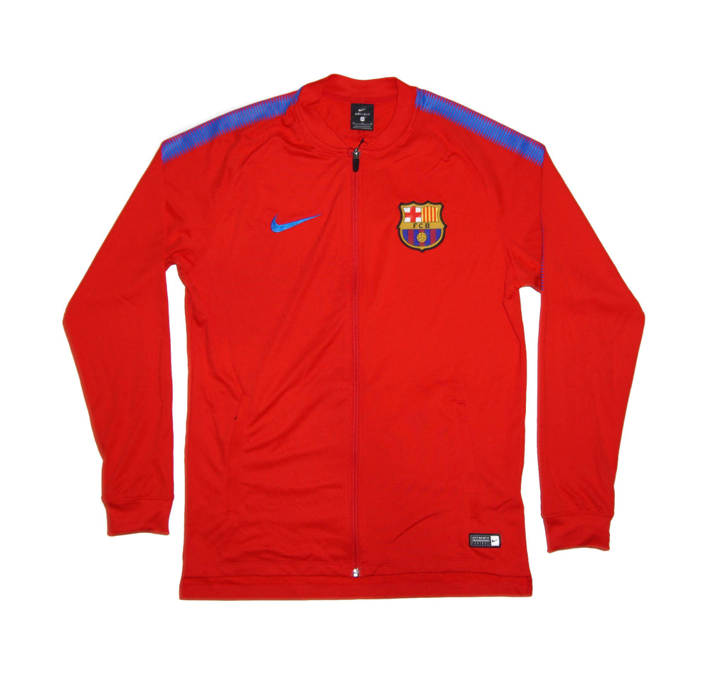 NIKE 2017-2018 FC Barcelona Squad 854341-660 Red – brandshoper.com