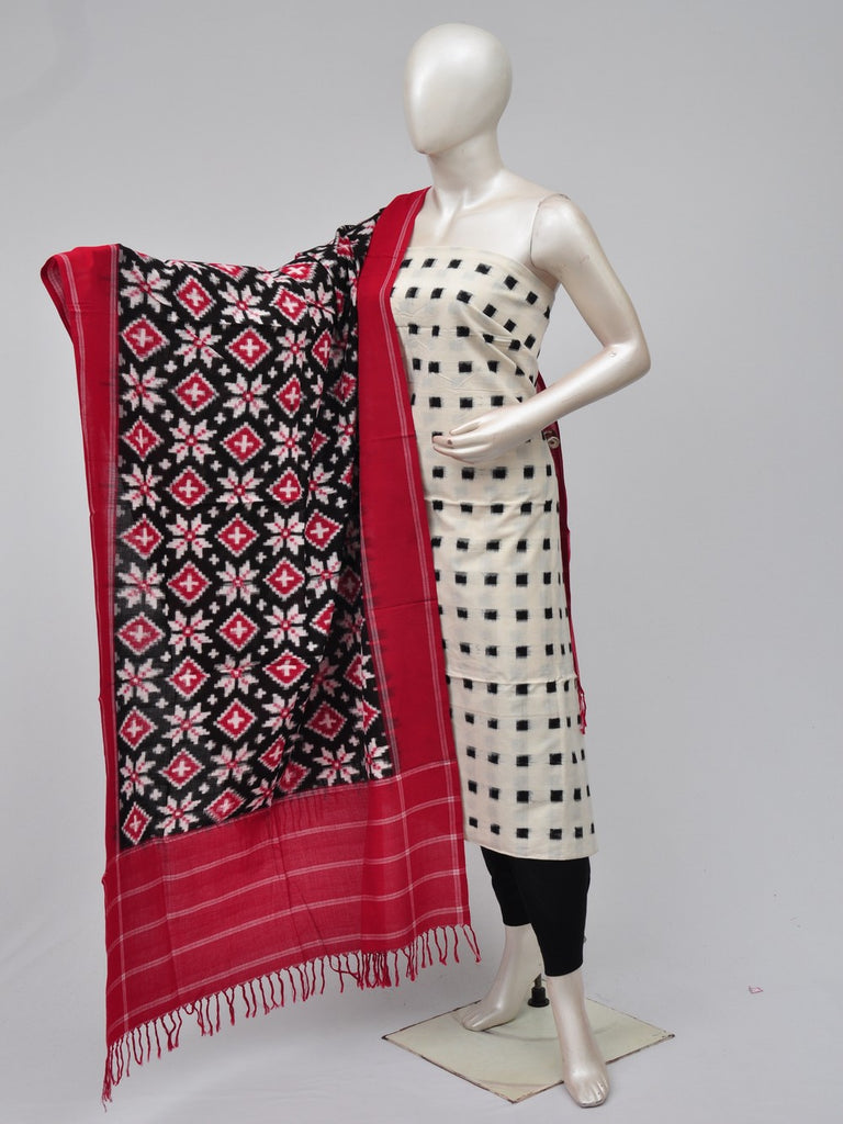 Whole sale pochampally dress material with same dupatta