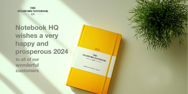 Stamford Notebook Company wishes all of our customers, old and new, a very happy and prosperous 2024!